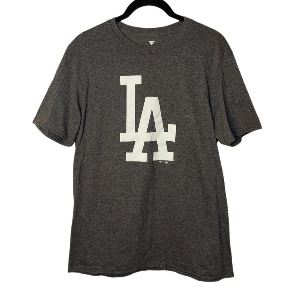 Fanatics LA Dodgers Graphic T-shirt Women's Size Medium Classic Relaxed fit Gray - Picture 16 of 16